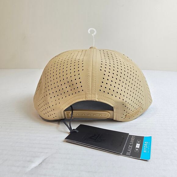 Melin Hydro Coronado Brick Performance Snapback Hat Size Classic DarkKhaki Black - Picture 2 of 4